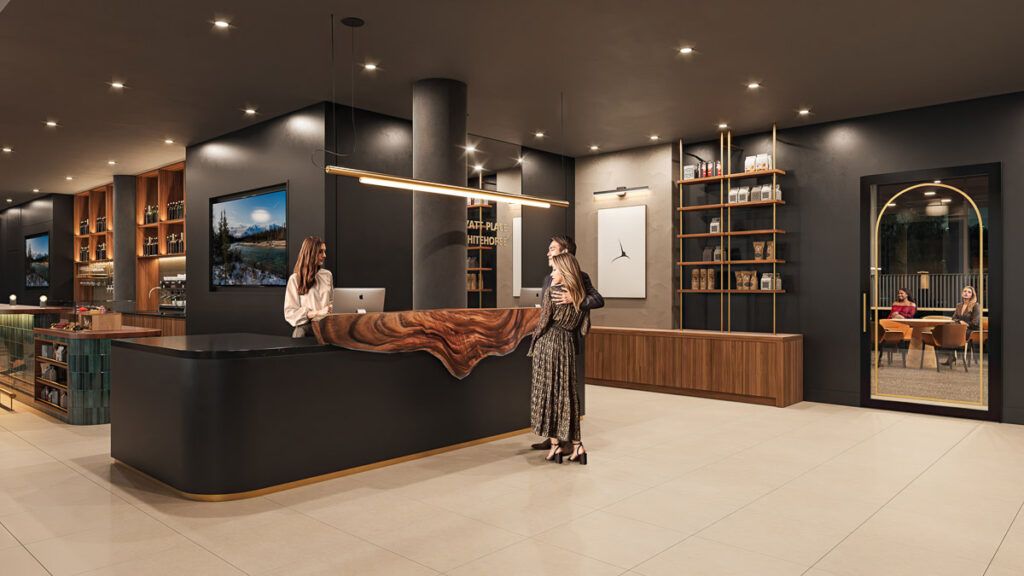 Hyatt Renders (2 of 9) Interior of Hyatt Place. Designed by LOLA Architecture